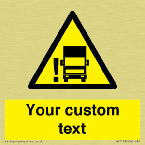 Custom warning blindspot